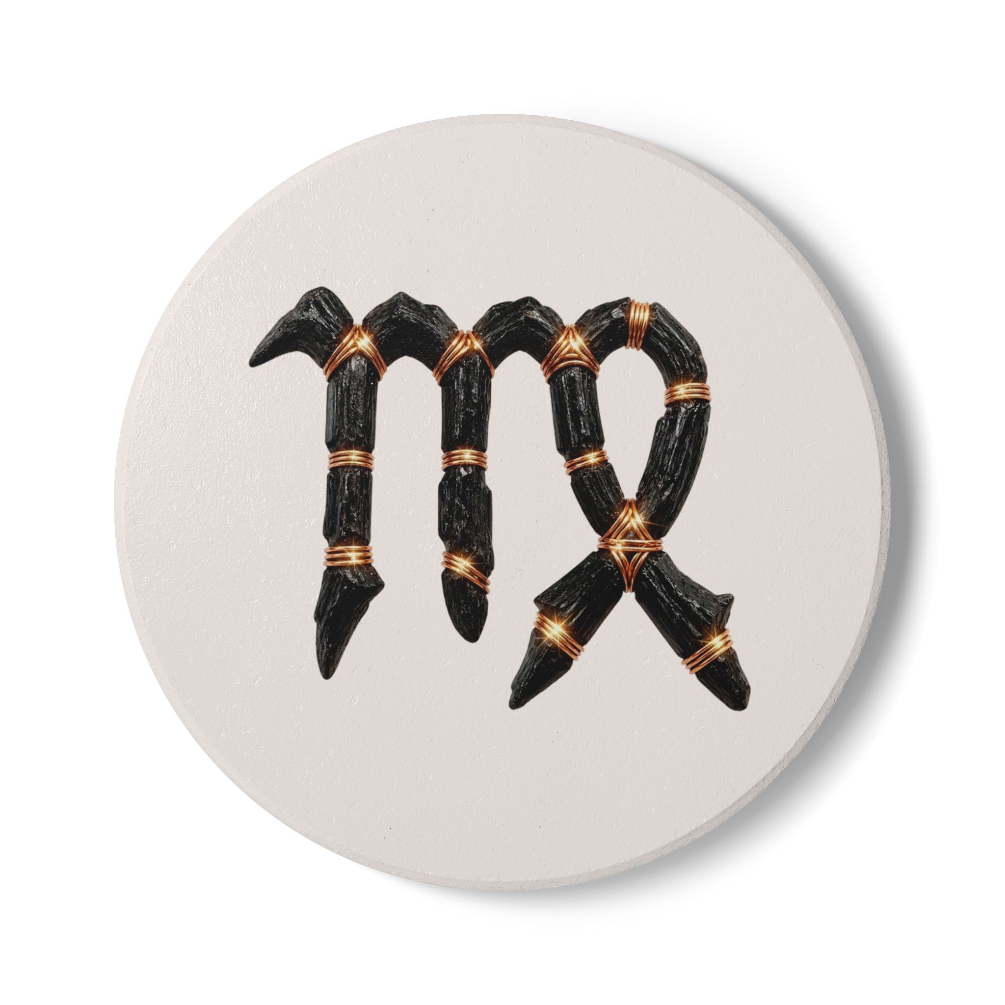 Virgo Riftstone Symbol -- Ceramic Coaster - Image 2
