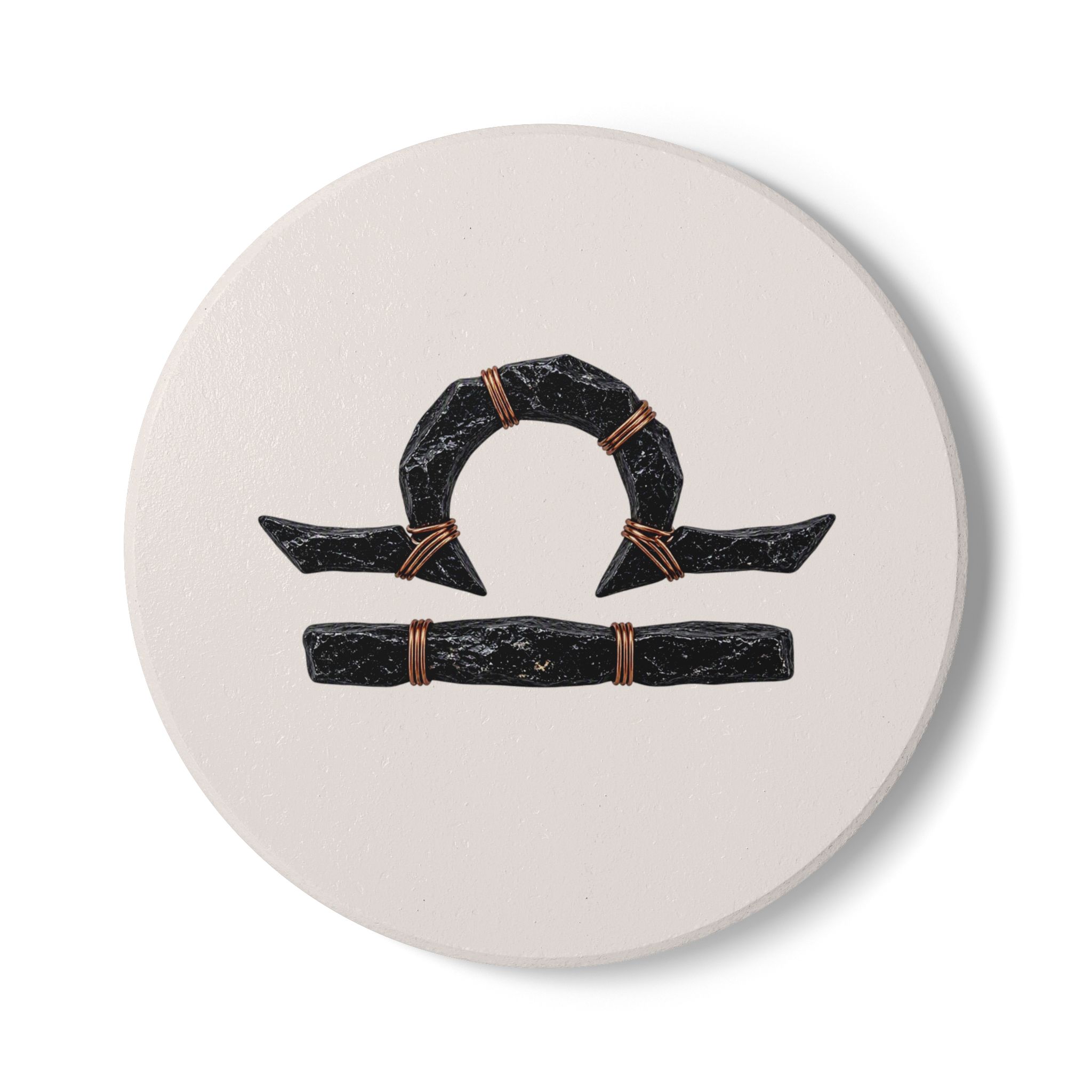 Libra Riftstone Symbol -- Ceramic Coaster - Image 2