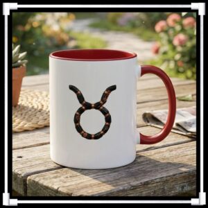 Taurus Riftstone Symbol -- 11oz Accent Coffee Mug