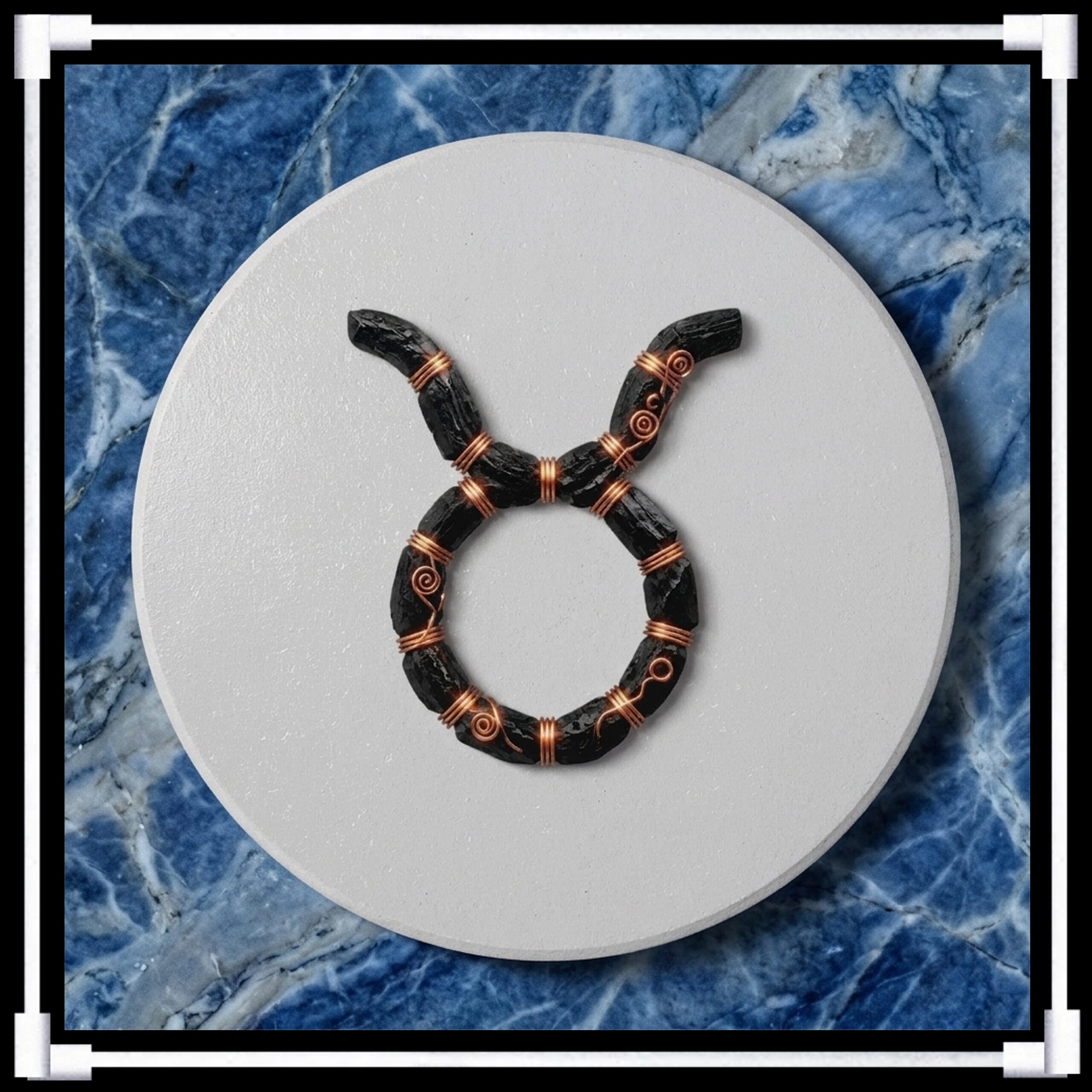 Taurus Riftstone Symbol -- Ceramic Coaster