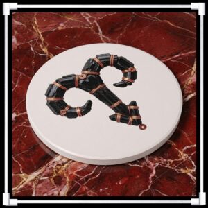 Aries Riftstone Symbol -- Ceramic Coaster