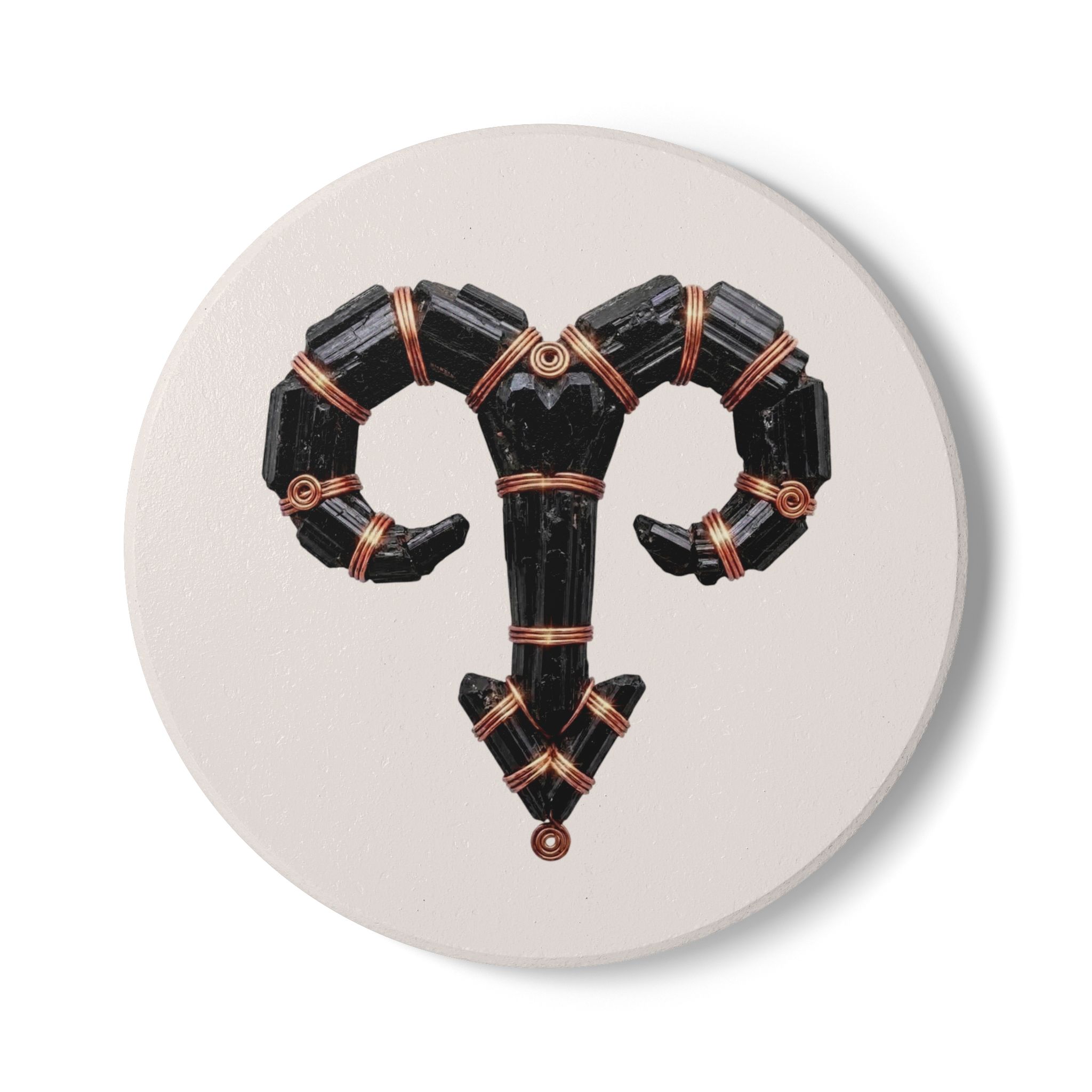 Aries Riftstone Symbol -- Ceramic Coaster - Image 2