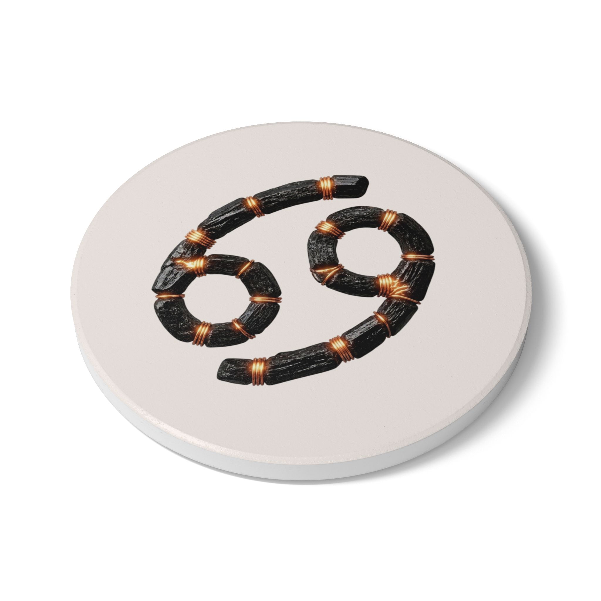 Cancer Riftstone Symbol -- Ceramic Coaster - Image 2