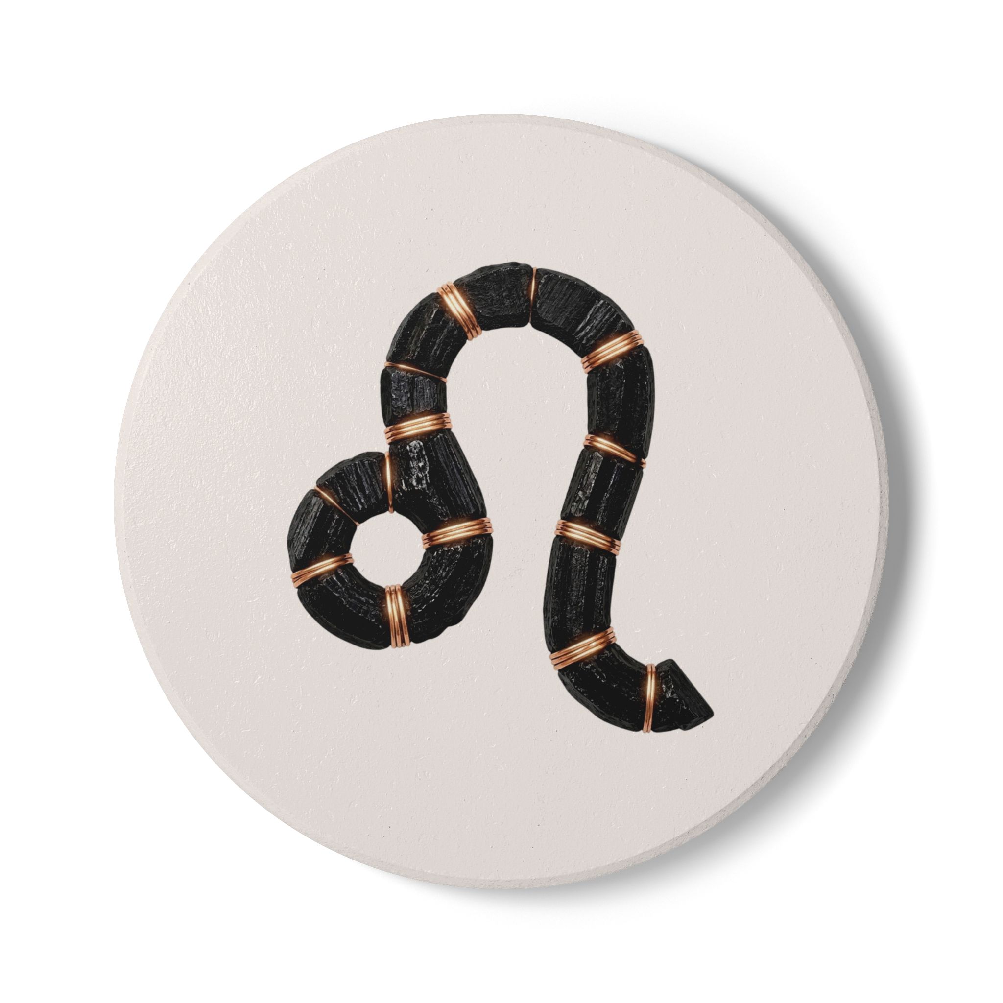 Leo Riftstone Symbol -- Ceramic Coaster - Image 2